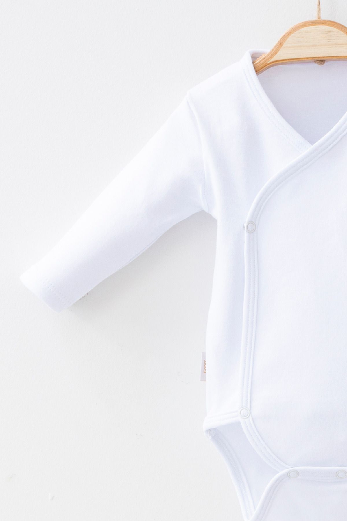 بادی نوزادی پسرانه – دخترانه سفید Babejix | 9813 اورجینال - تصویر 3