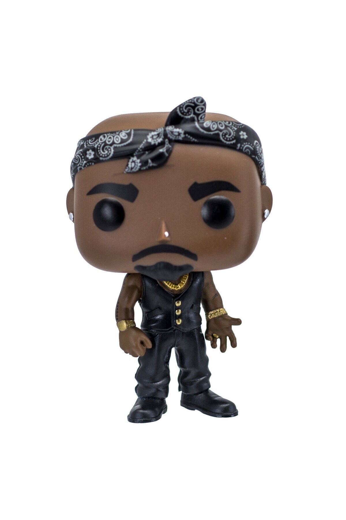 Funko 2Pac Tupac Shakur With Vest/Bandana Funko Pop#158 Rocks