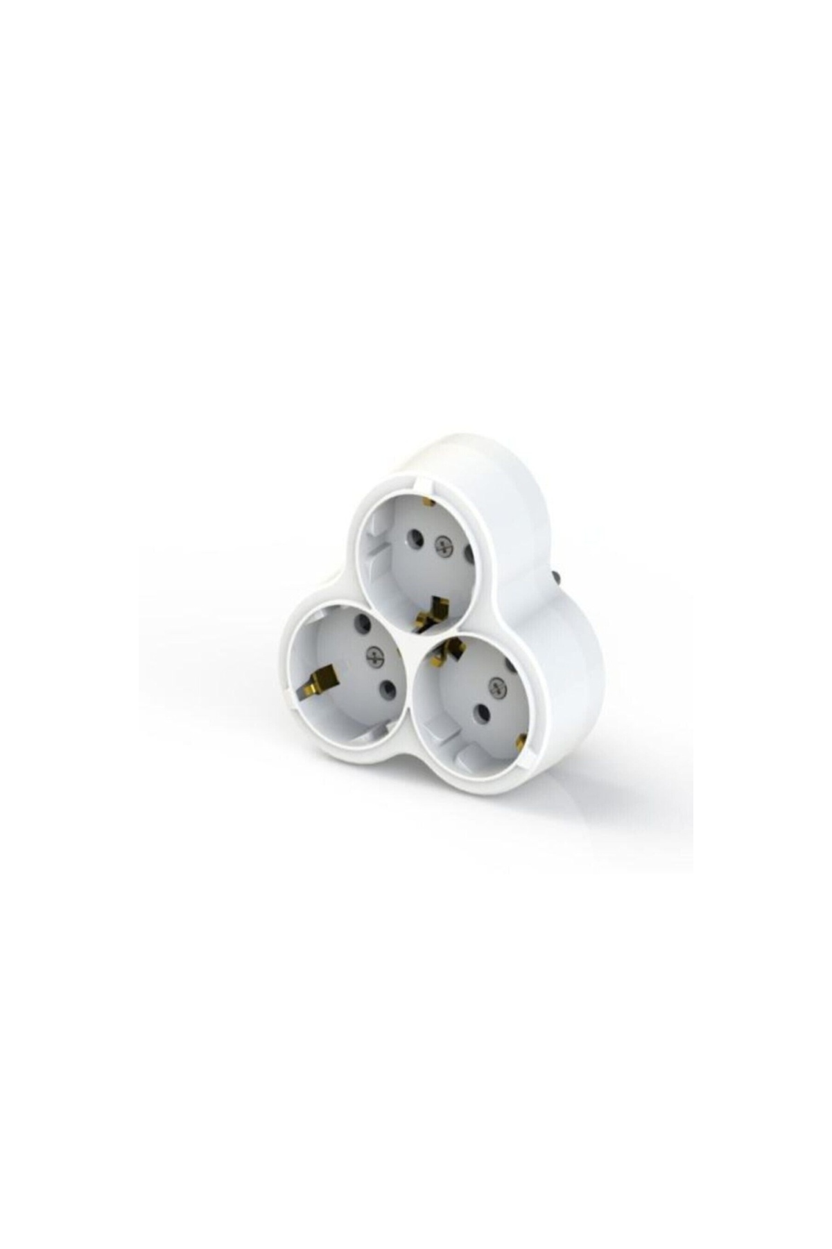 Leader 3-Piece Grounded Daisy Goliath Triple Plug Coupler