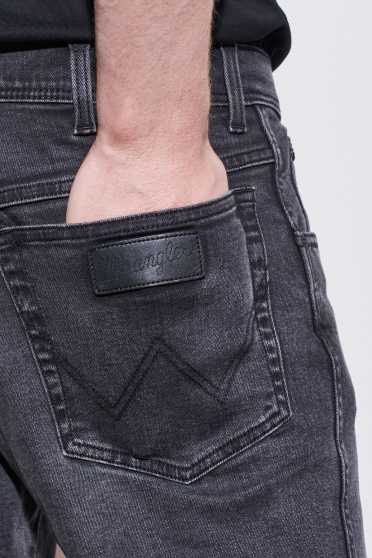 شلوار جین سبز مردانه تگزاس به طور مرتب و مناسب برش کمر کم Wrangler