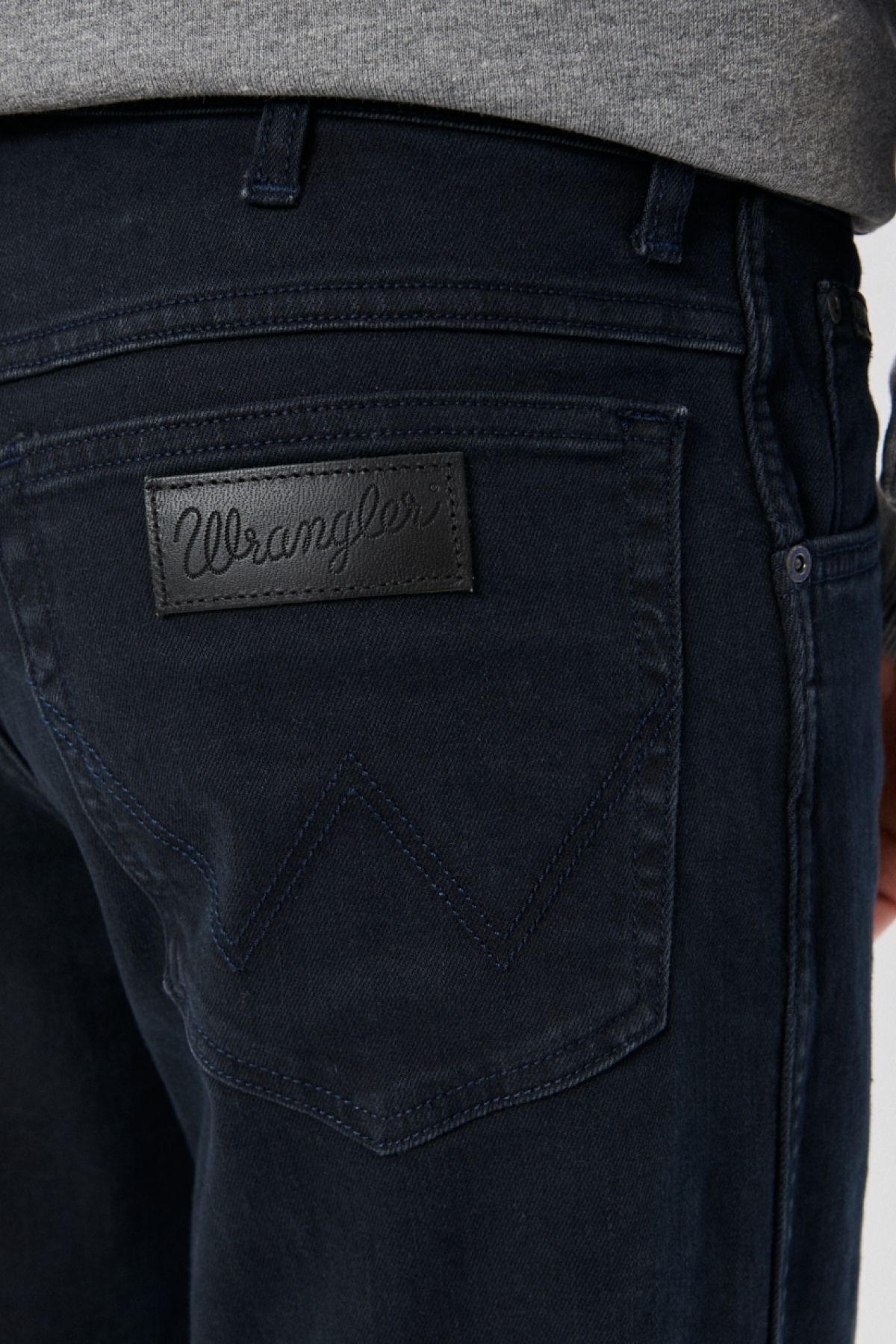 شلوار جین مشکی مردانه انعطاف پذیر کمر مناسب تگزاس معتبر Wrangler