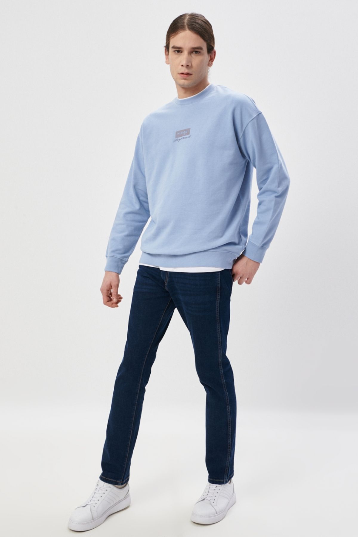 شلوار جین منعطف باریک و باریک لارستون Wrangler