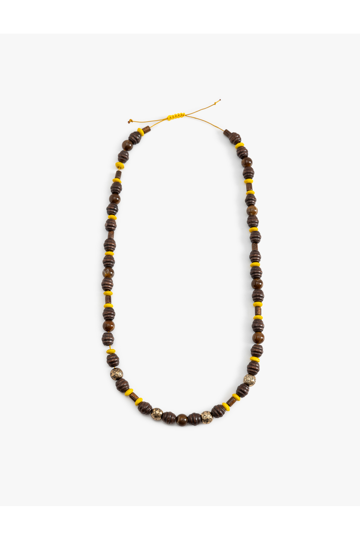 گردنبند منجوق چوبی