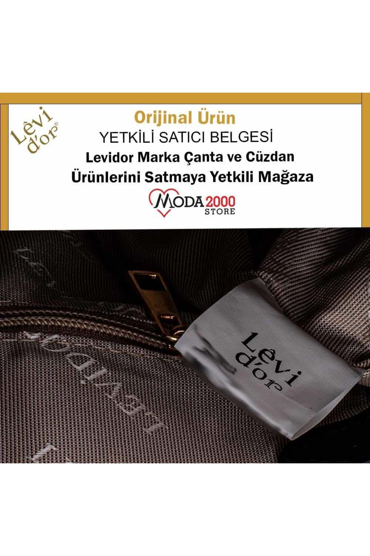 کیف شانه ای نود زنانه کیسه بازوی خامه Levidor