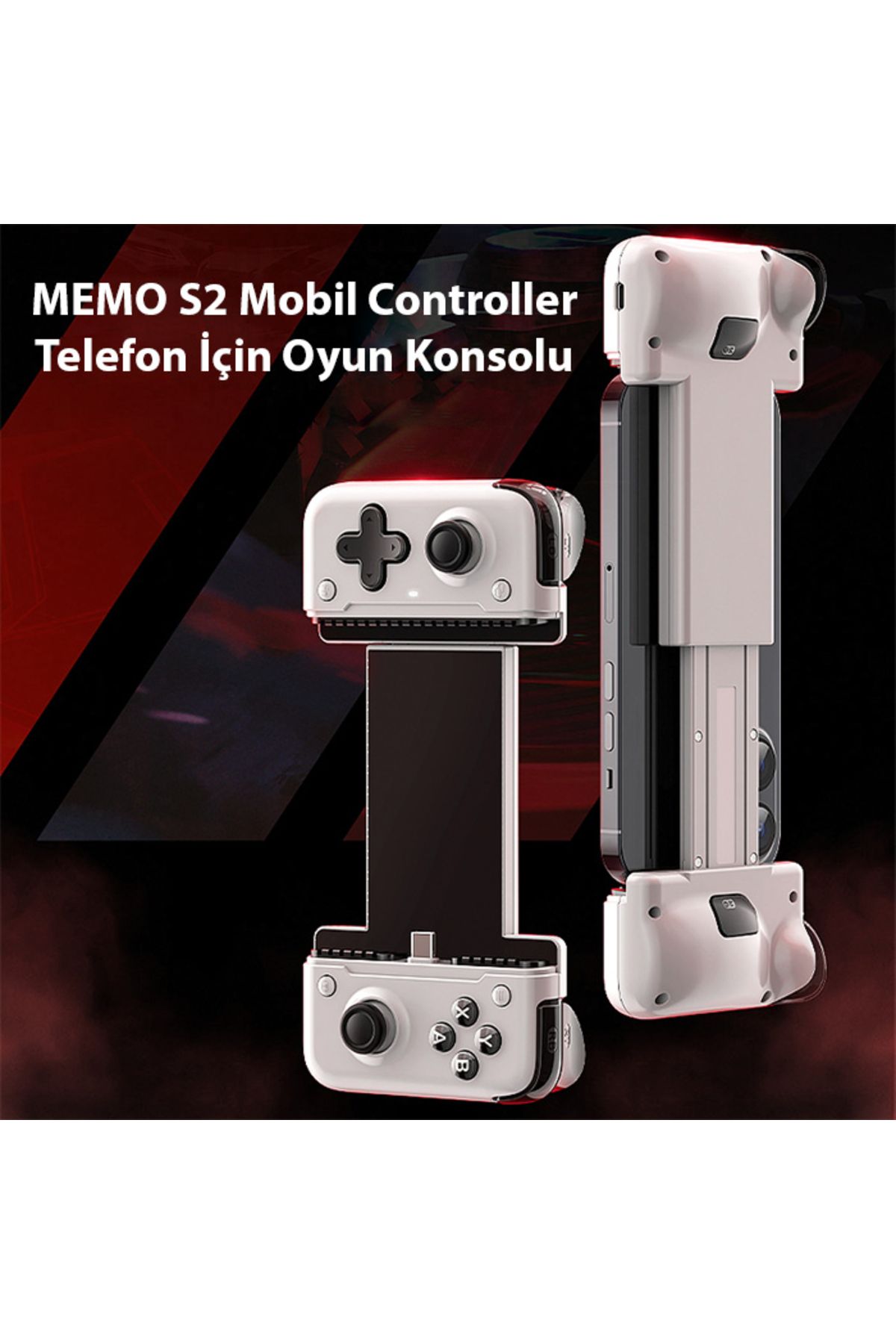 Memo-WHITE S2 Mobile Controller - Phone and Game Console 2