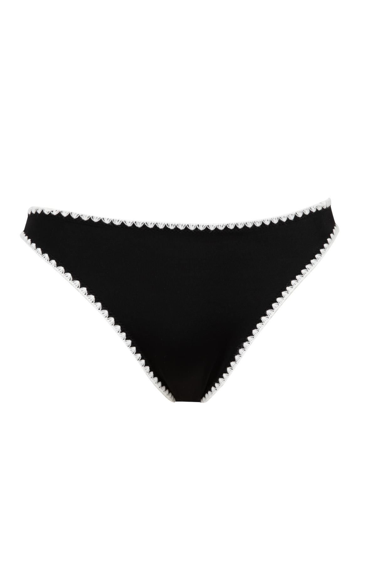 DeFacto-Bikinihose mit Stickereidetail und normaler Passform - C3203AX24HS 1