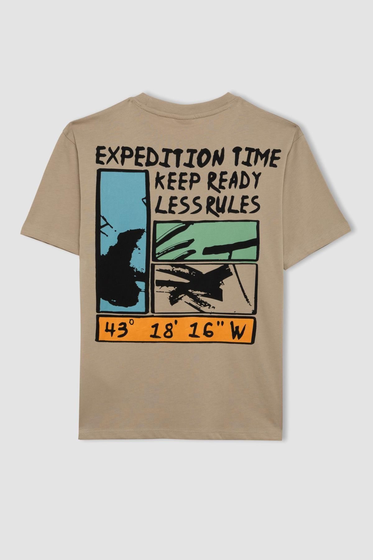 تیشرت پسرانه دفاکتو Defacto اورجینال پسرانه کد کالا D2186A824HS - تصویر 3