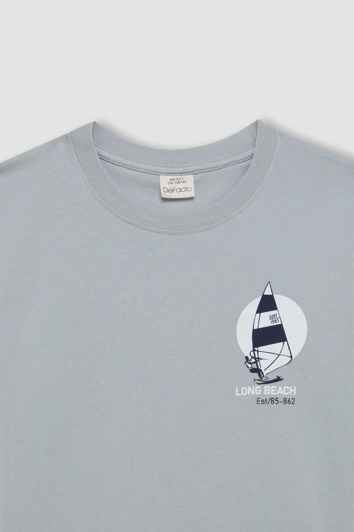 تی شرت پسرانه دفاکتو | D2236A824HS Defacto - Image 2