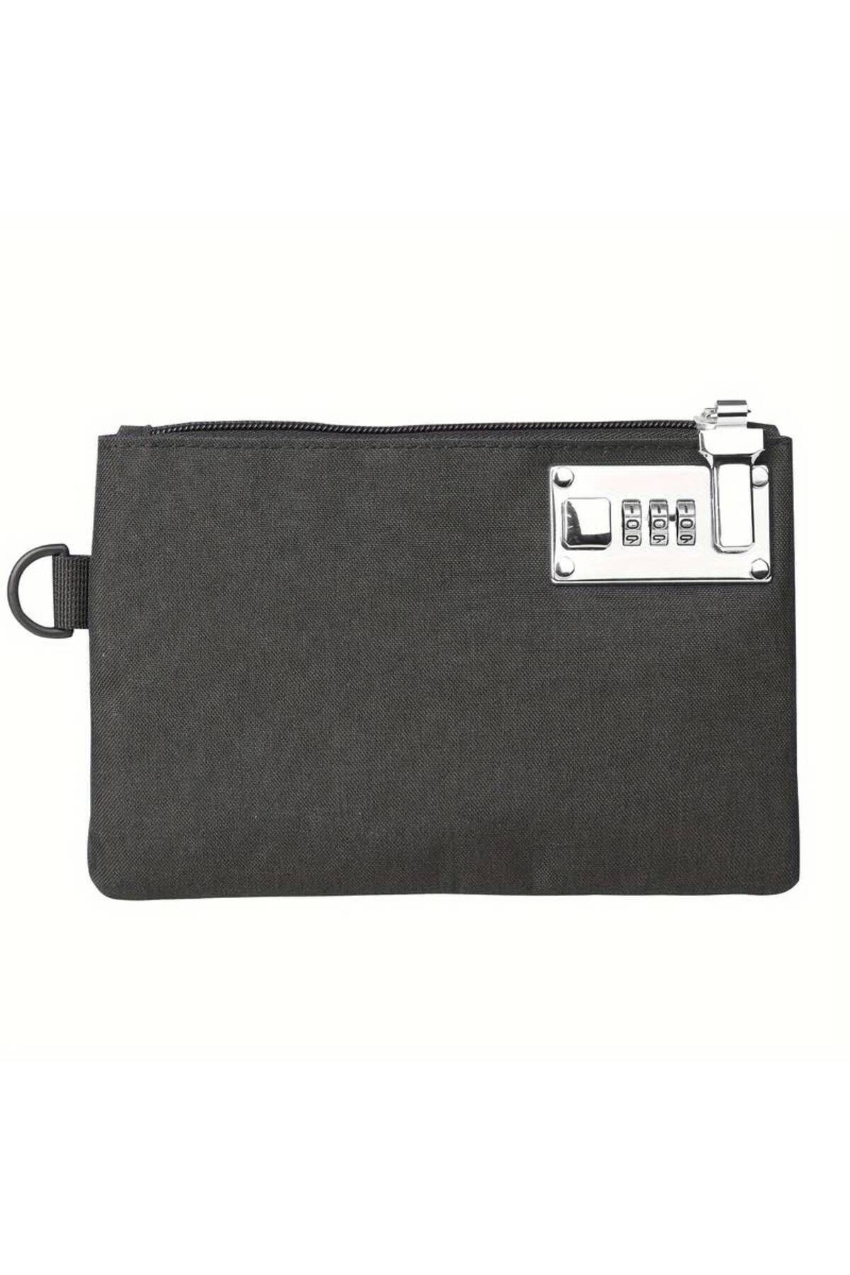 کیف پول مردانه مشکی SYNOPE | Kilitli Para Çantası, اورجینال - تصویر 3