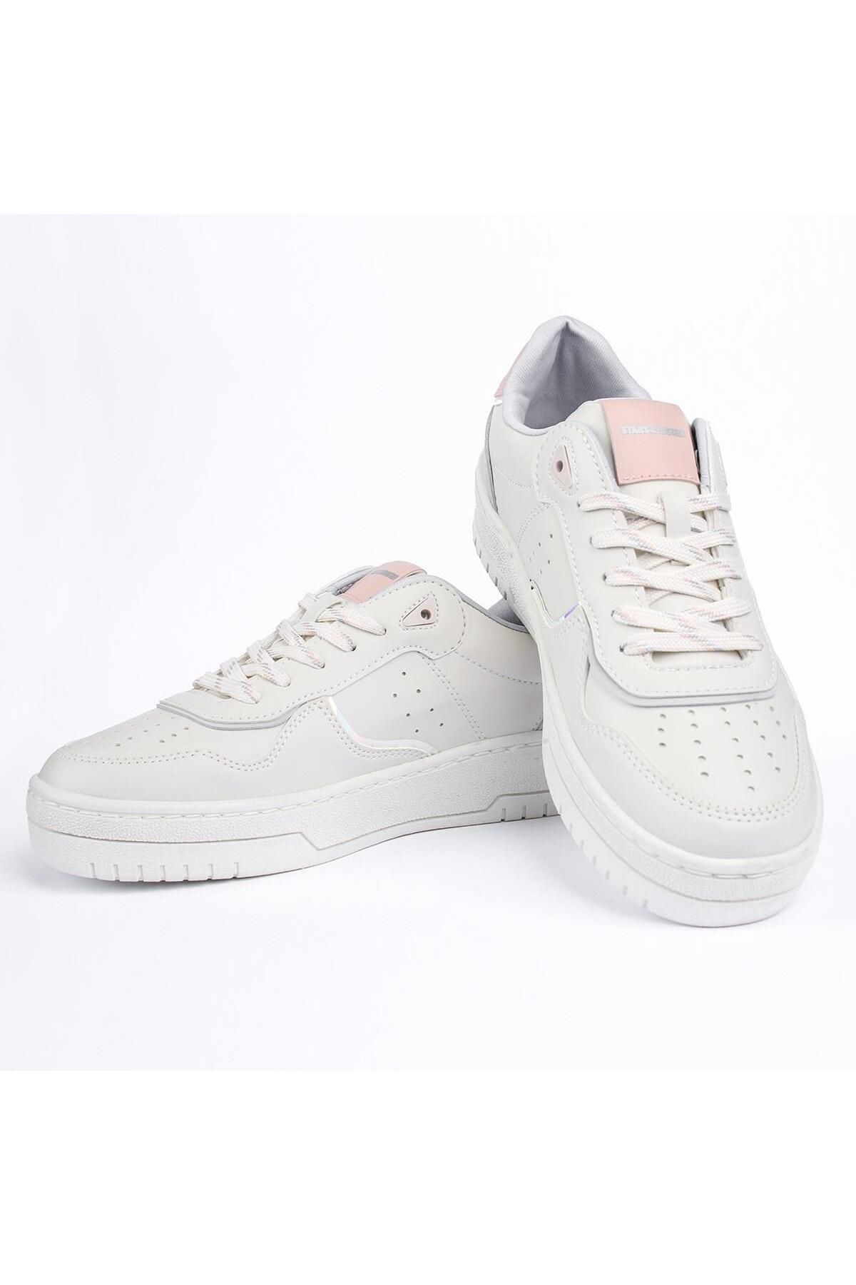 Stars Cluster-Pantofi sport de damă, alb, roz, gri, First Star 6