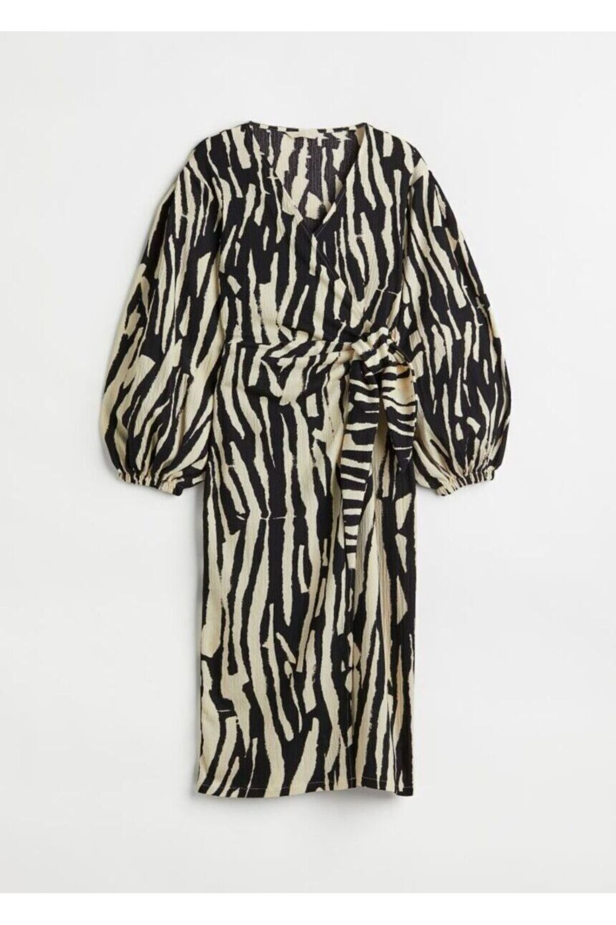 Eda-Zebra Patterned Kimono Dress HM 4