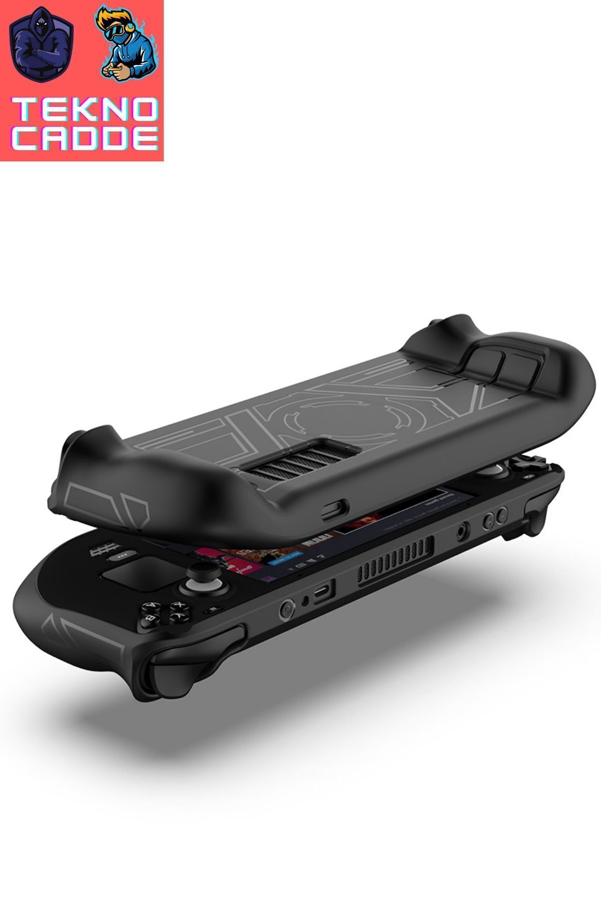 TY-2830 El Tutucu Grip Tasarım UyumluTPU STEAM DECK Silikon Koruyucu Kılıf 5