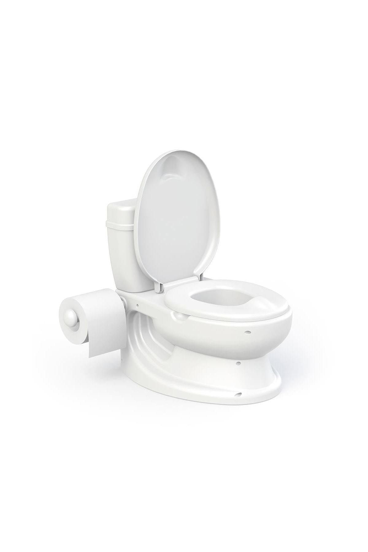 White Filled Educational Toilet Potty 7051