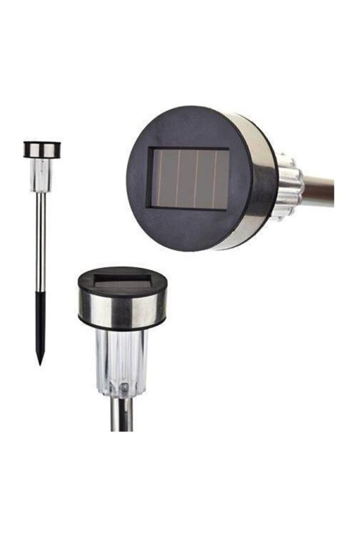 Güneş Enerjili Bahçe Aydınlatması Solar Saplama Solar Lamba 36 Cm 3