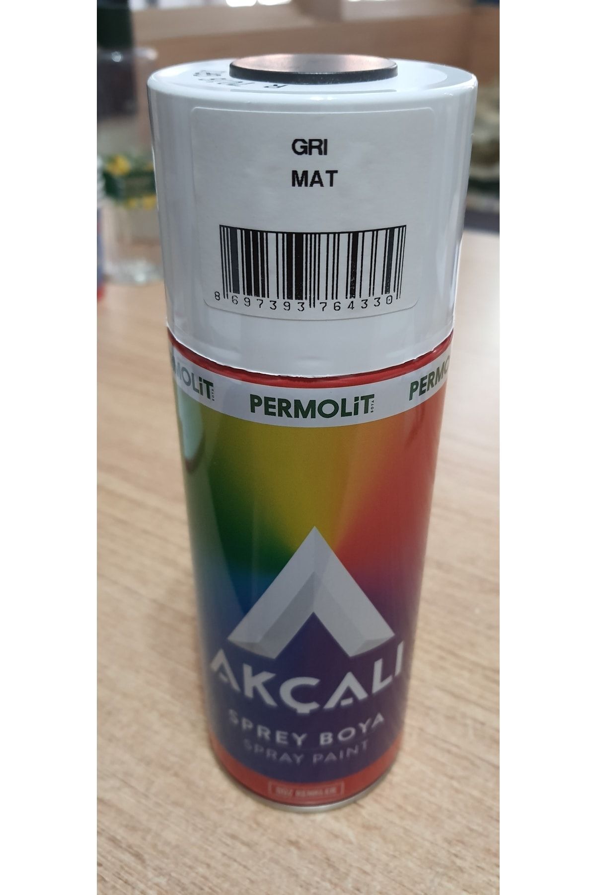 Akçalı Sprey Boya Ral 7016 Mat Antrasit Gri 400 Ml
