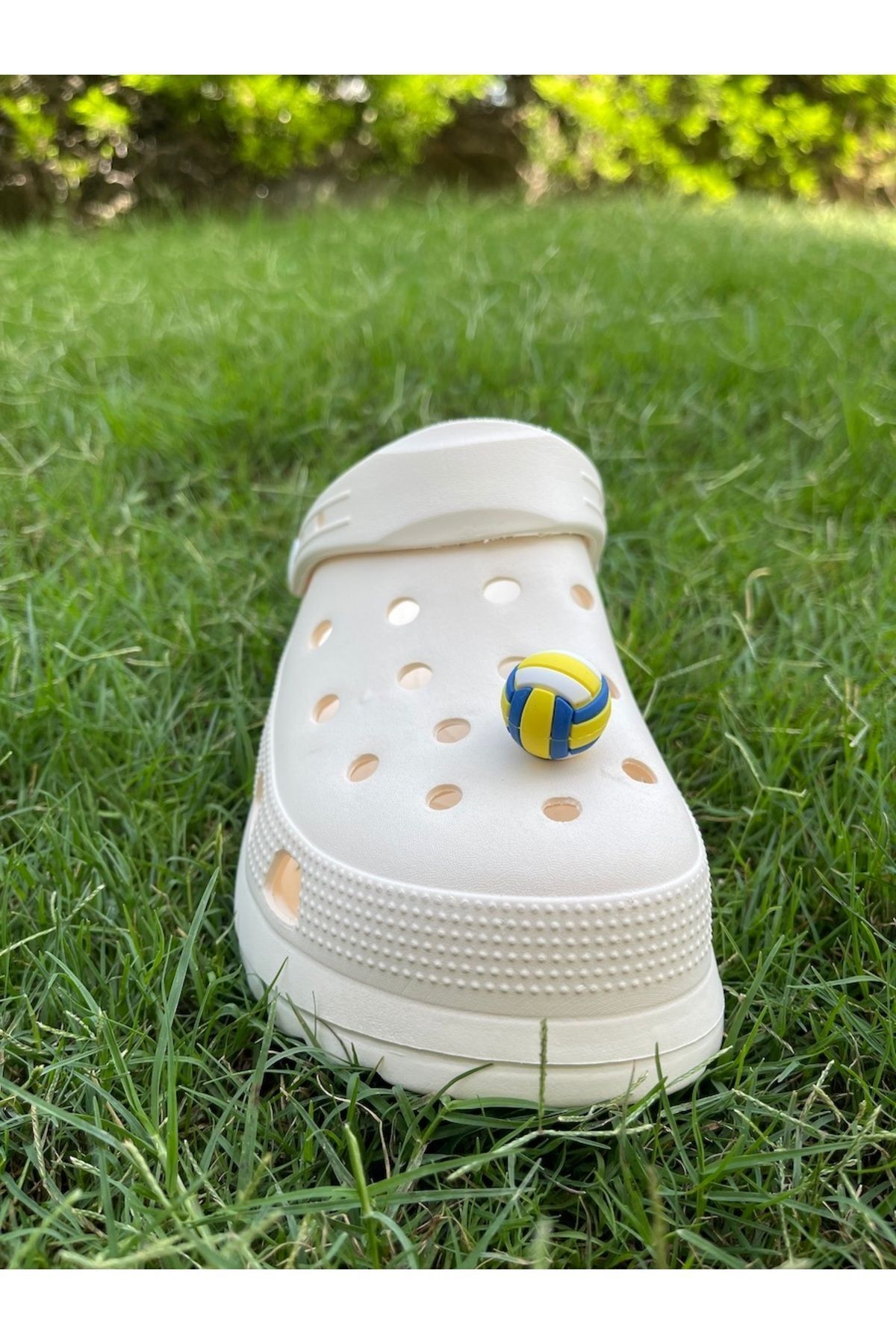 Crocs volleyball charm deals