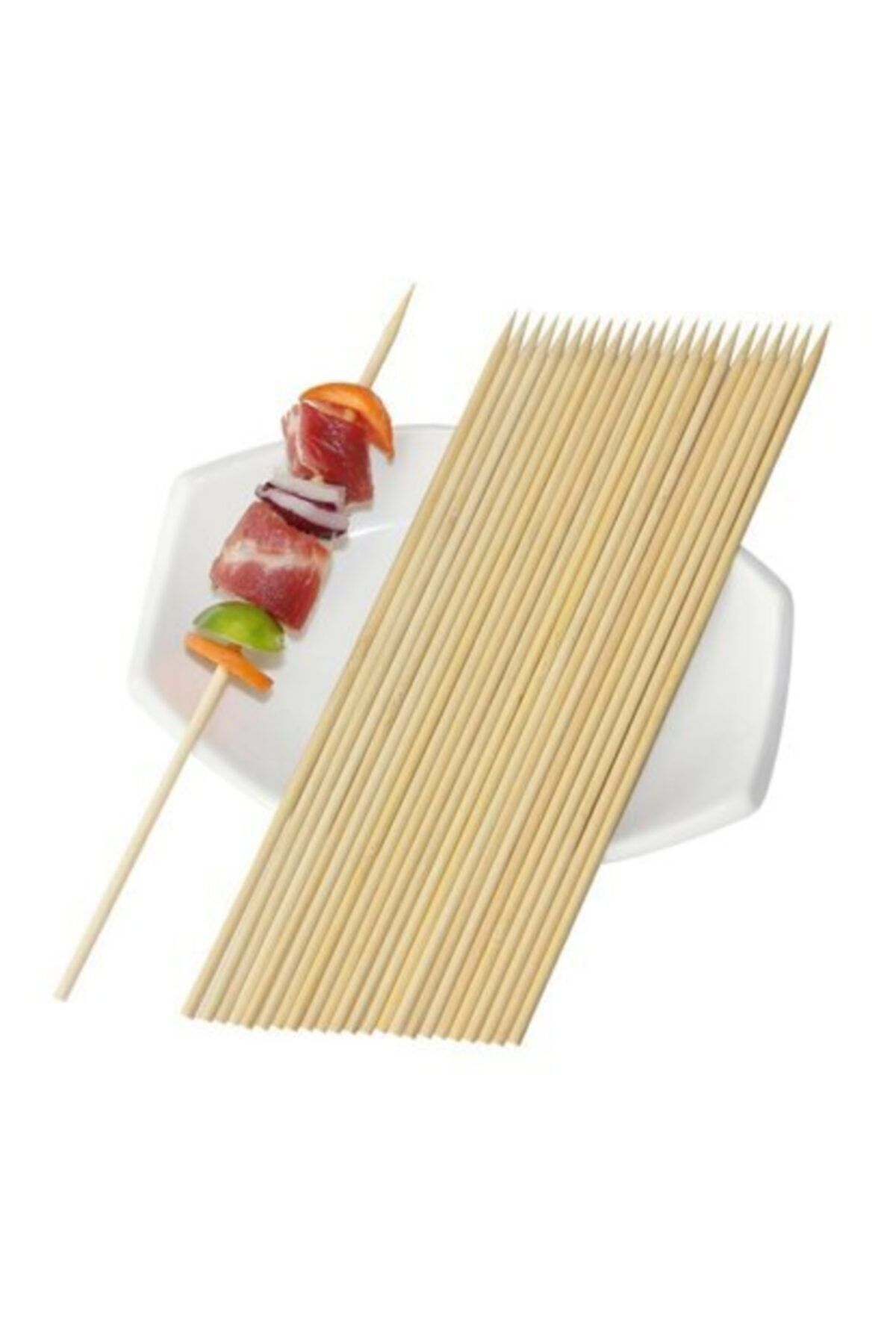 Çöp Şiş Çubuğu 25cm 100lü — Koksal Pack — Mangal Aksesuarları