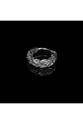 northstarshop Modern Yaprak Tasarım Spor Tarz Halka Geçirmeli 316l Motorcu Çe...