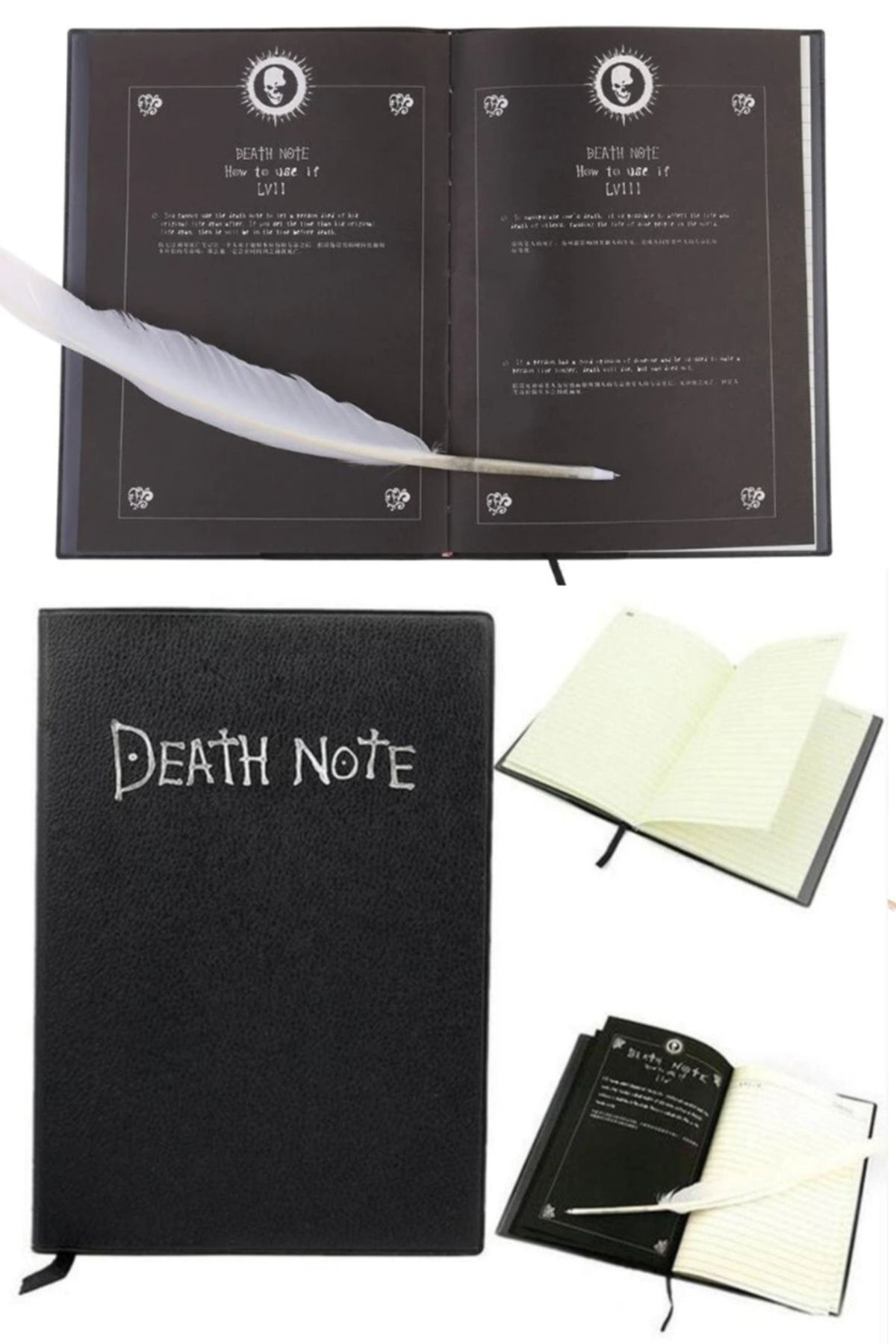Utelips-Anime Collection Death Notebook & Pen Death Note Notebook Set A5 Animation Gift Notebook & Pen 4