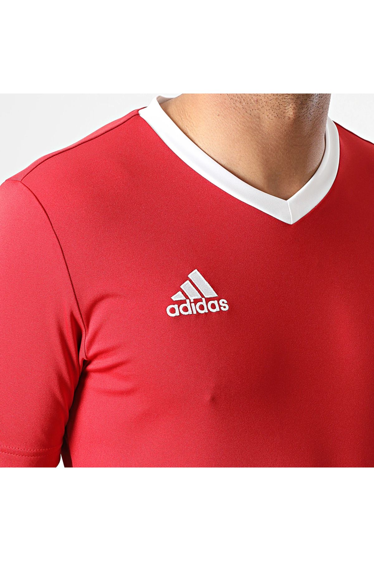 T shirt rouge adidas store
