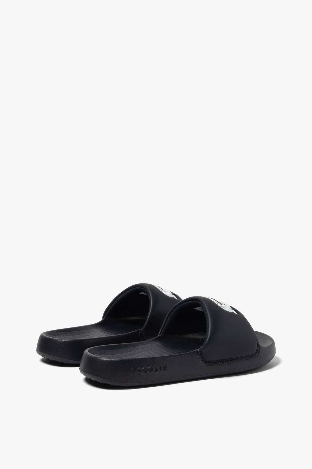 دمپایی مشکی مردانه Croco 745CMA0002 اورجینال Lacoste