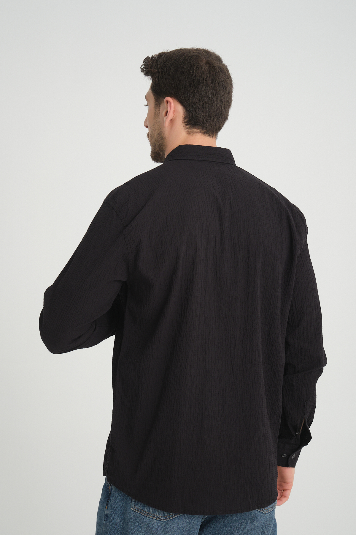 Redline Men's Summer Patterned Regular Fit Shirt - 100% Cotton- Trendyol