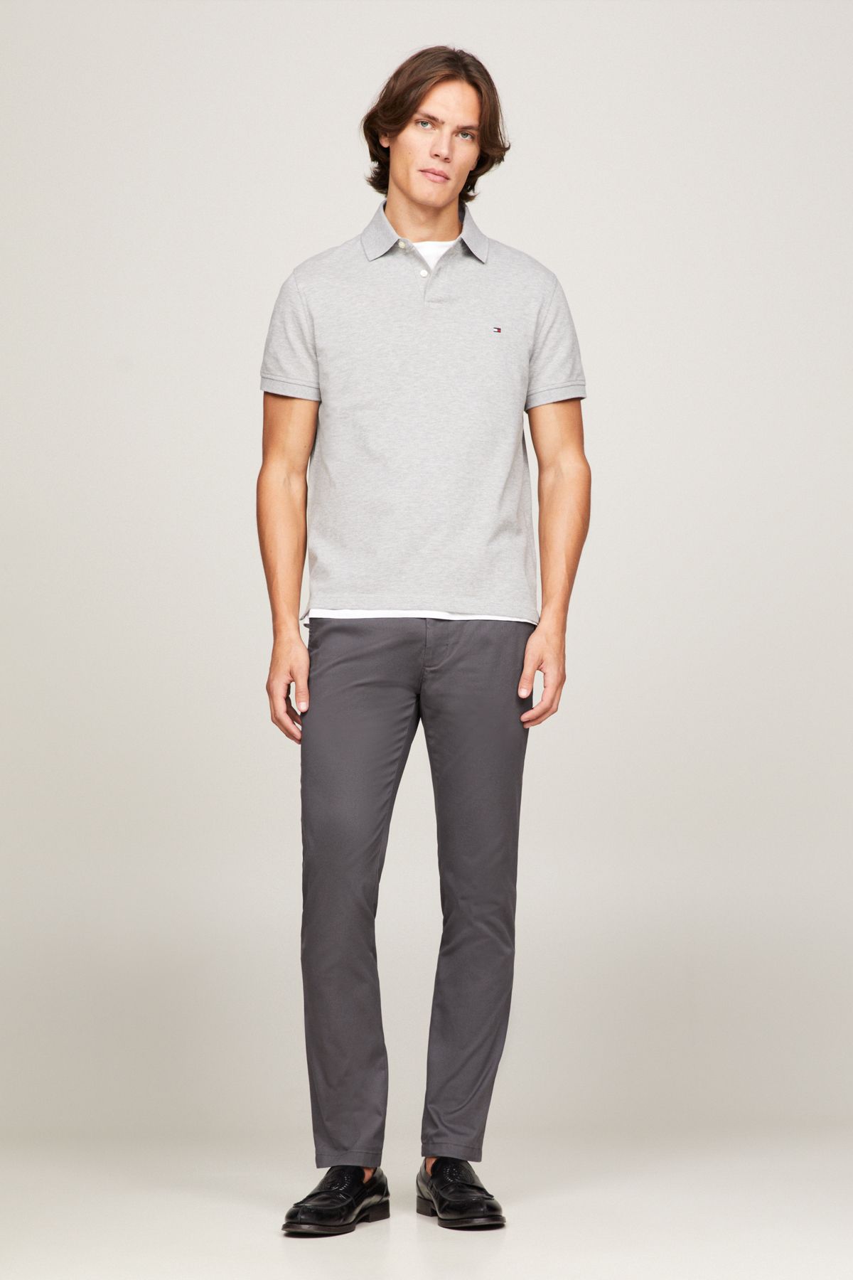 Tommy Hilfiger Core Bleecker 1985 - Bawełna Pima Alim Mężczyzna - 29–32