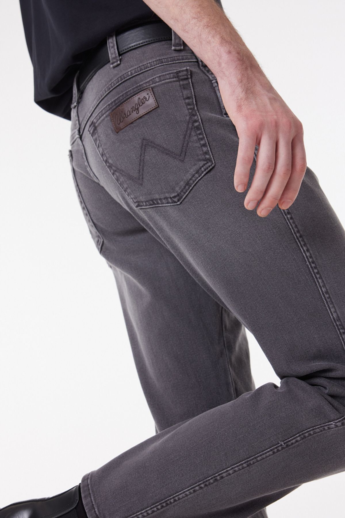 شلوار جین فلزی مردانه تگزاس مناسب برش باریک و Wrangler