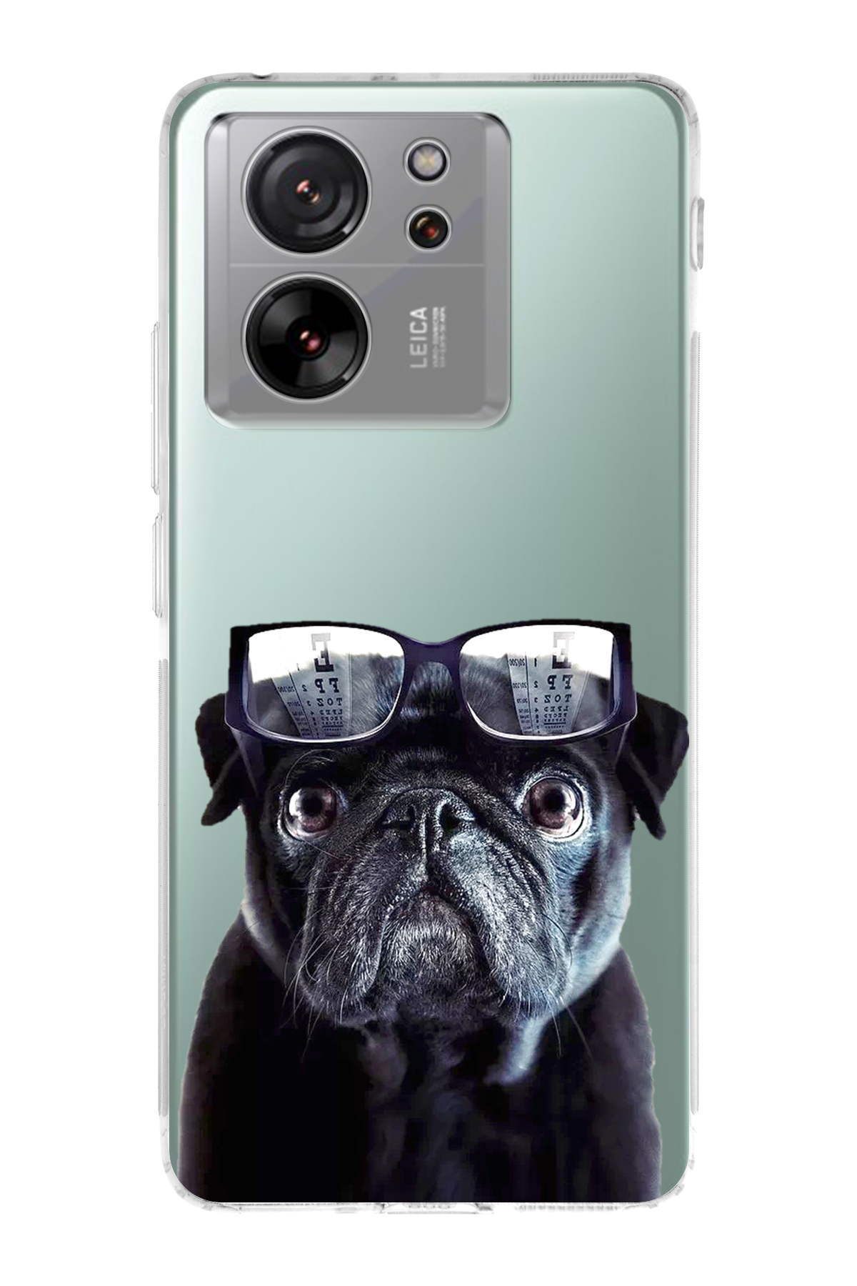 Xiaomi Mi 13T ile Uyumlu 3Kamera Korumalı Şeffaf Kılıf