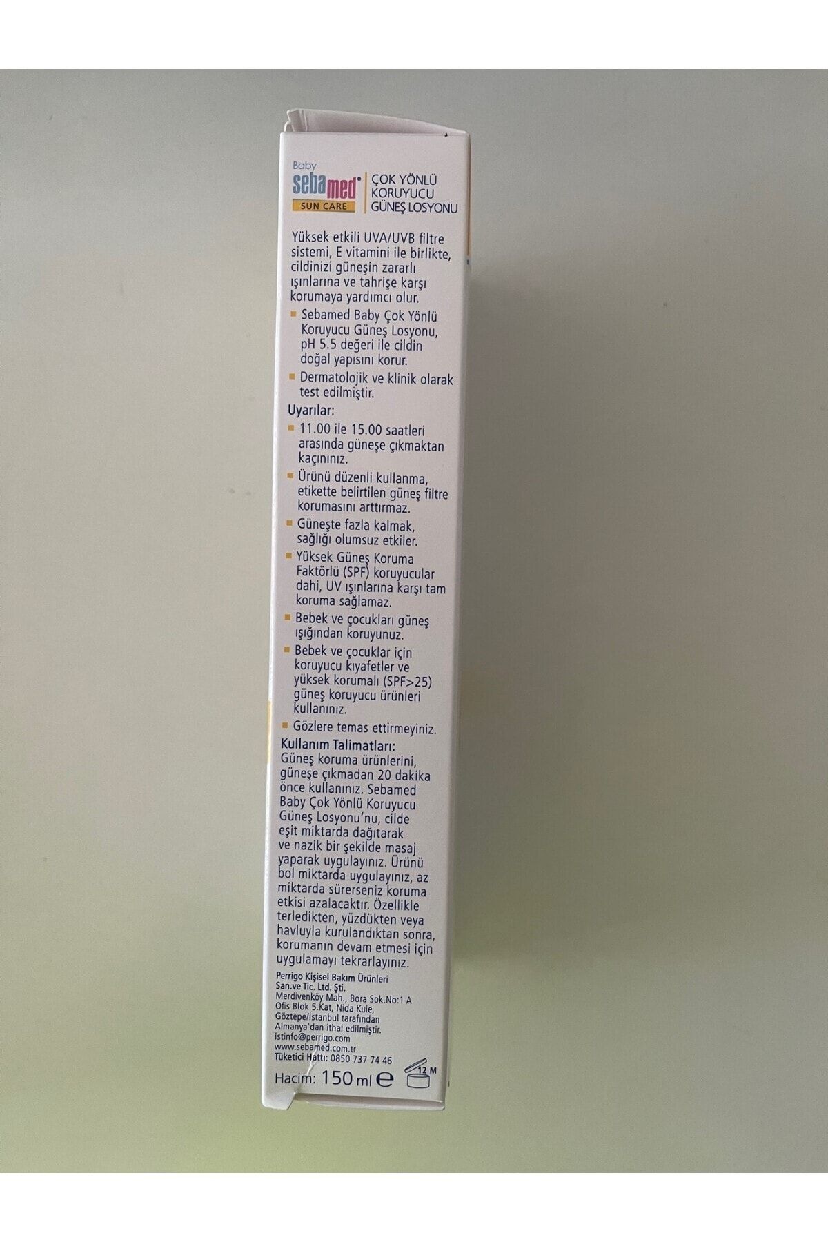 Sebamed Baby Güneş LosyonU 50 spf fotoğrafı 3 (önizleme)