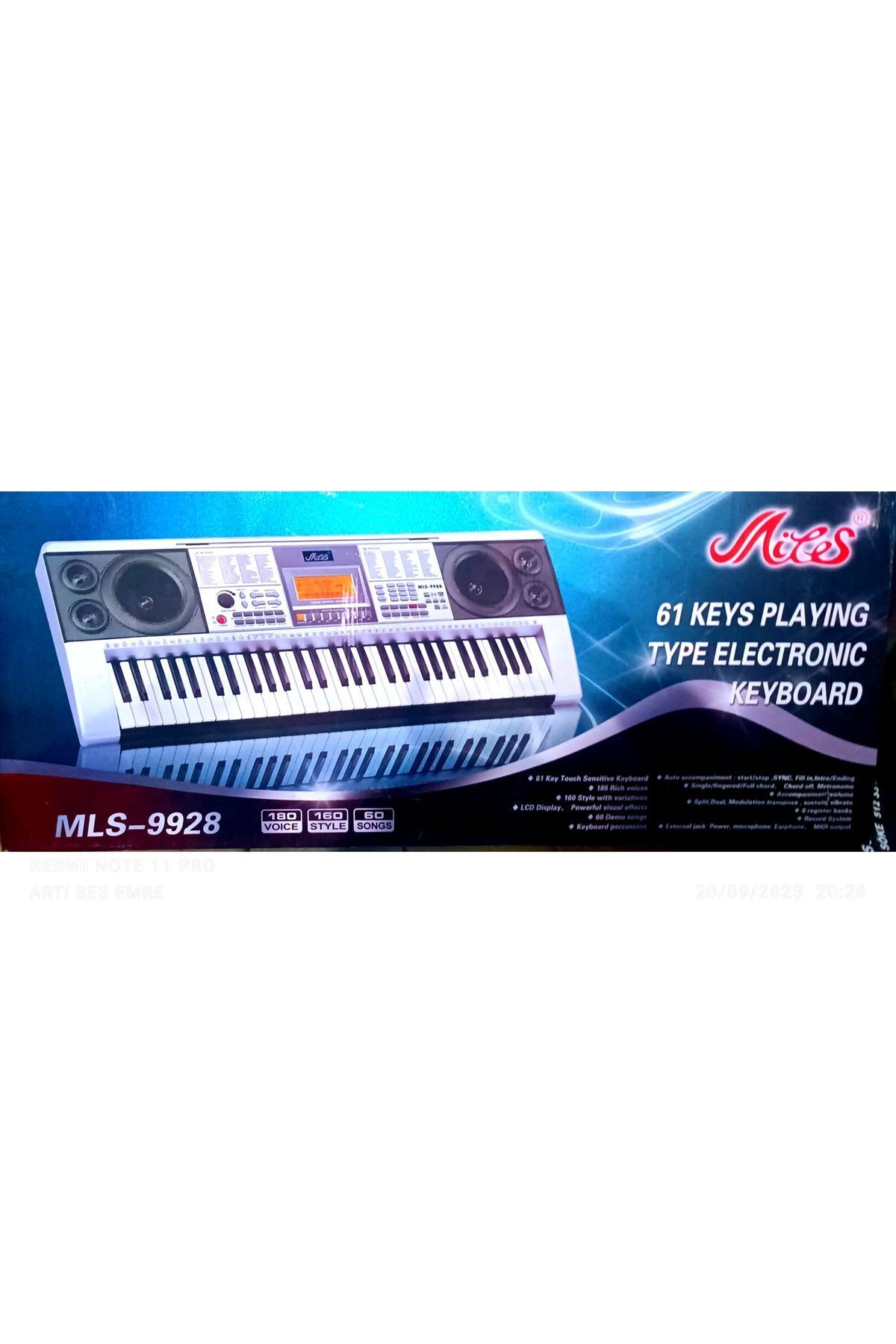 MİLES Org 61 tuş
