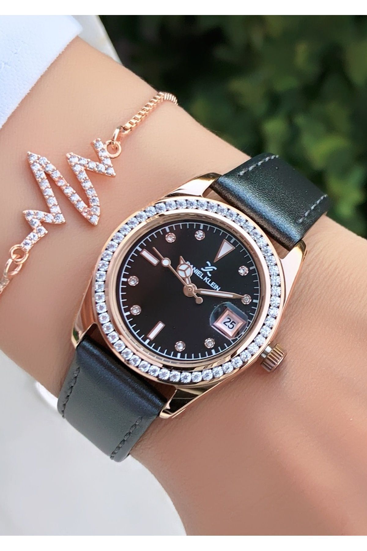 Daniel Klein Original Rose Gold Women s Watch with Calendar and Bracelet Gift Trendyol