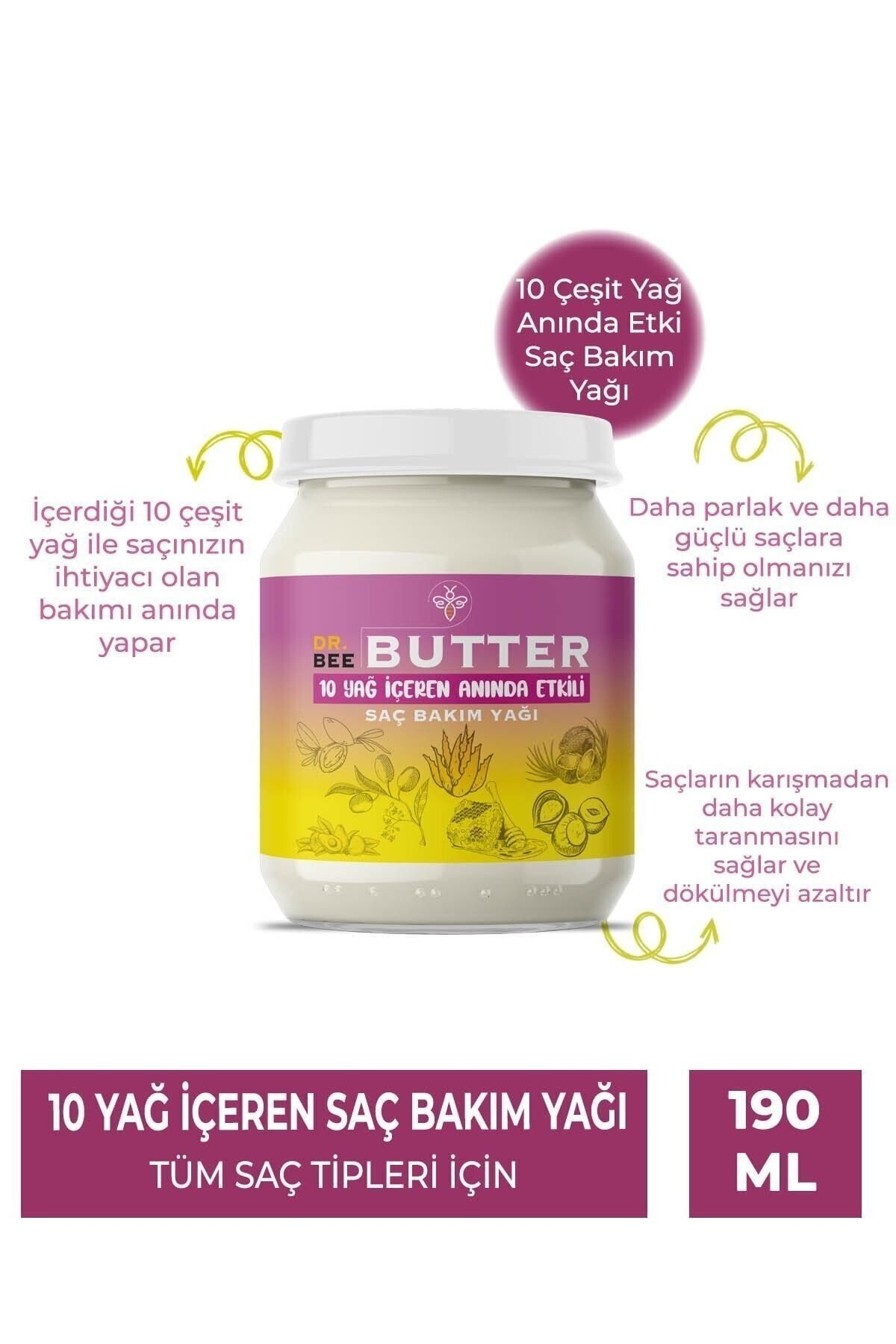 روغن مراقبت از مو باتر حاوی 10 روغن 190 میلی لیتر Dr.Bee