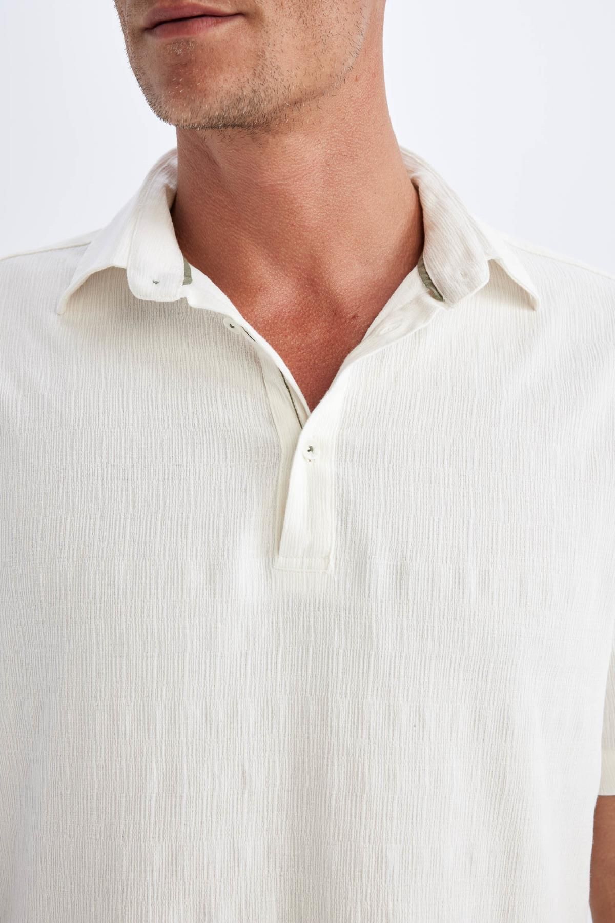 پیراهن مردانه دفاکتو | C9230AX24SM Defacto - Image 5