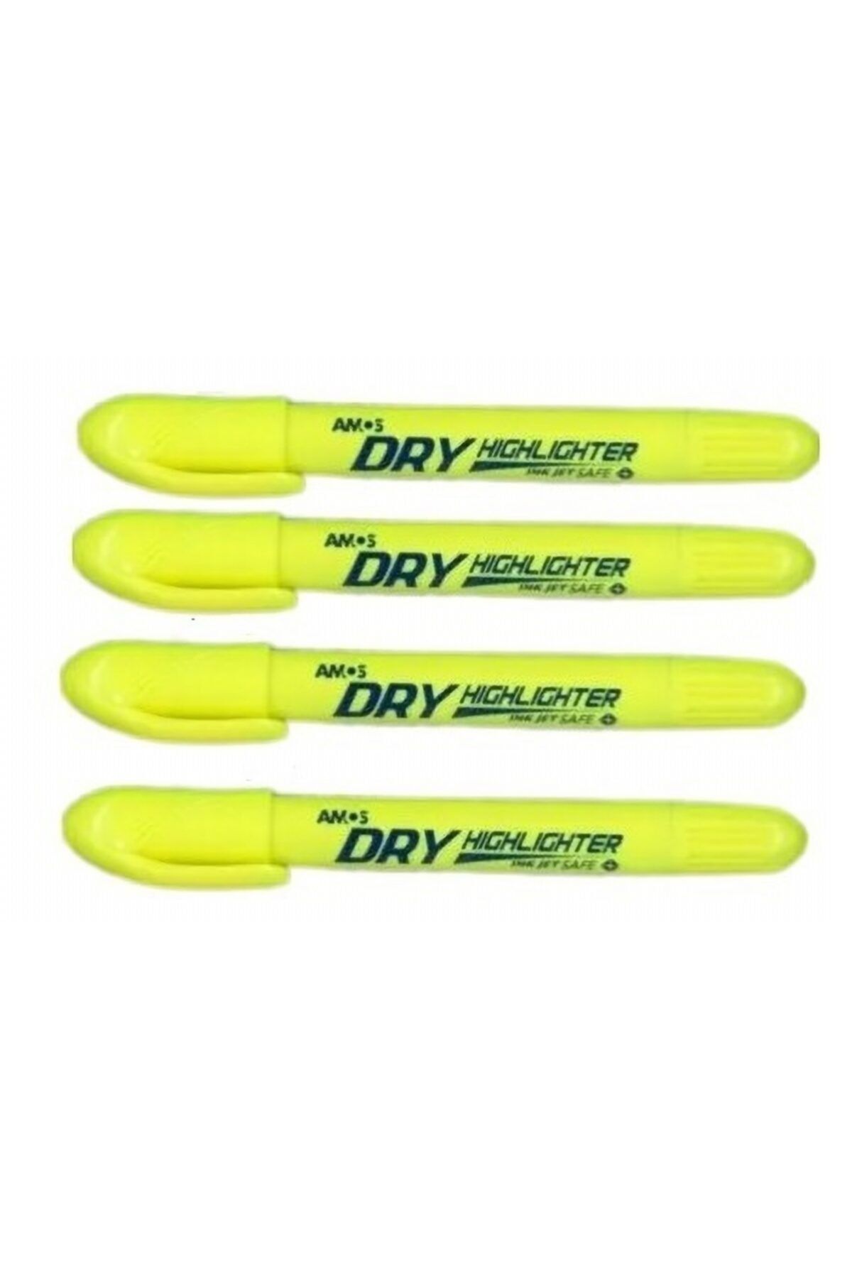 Amos 4 Canlı Sarı Renk Fosforlu Kalem