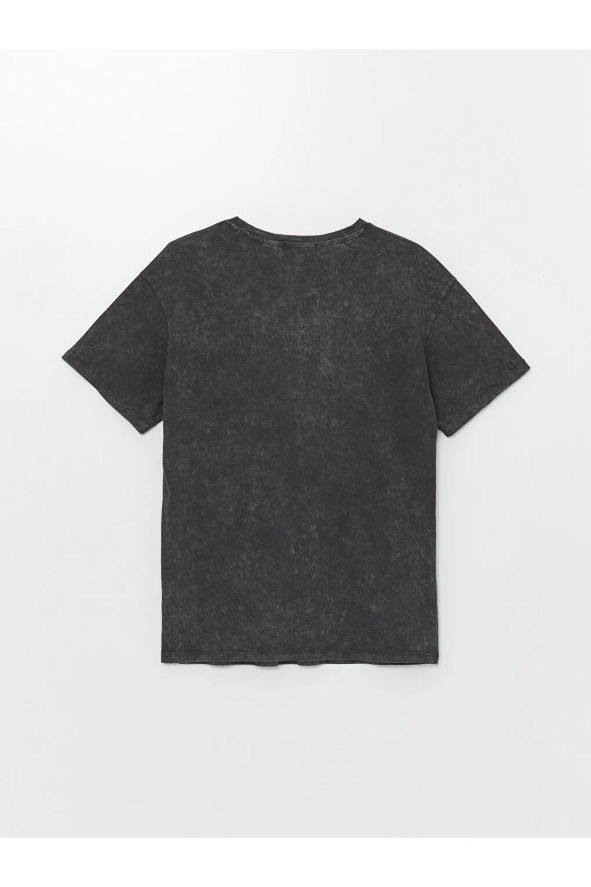 LC Waikiki-Mickey-Mouse-bedrucktes Umstands-T-Shirt mit Rundhalsausschnitt – kurze Ärmel 2