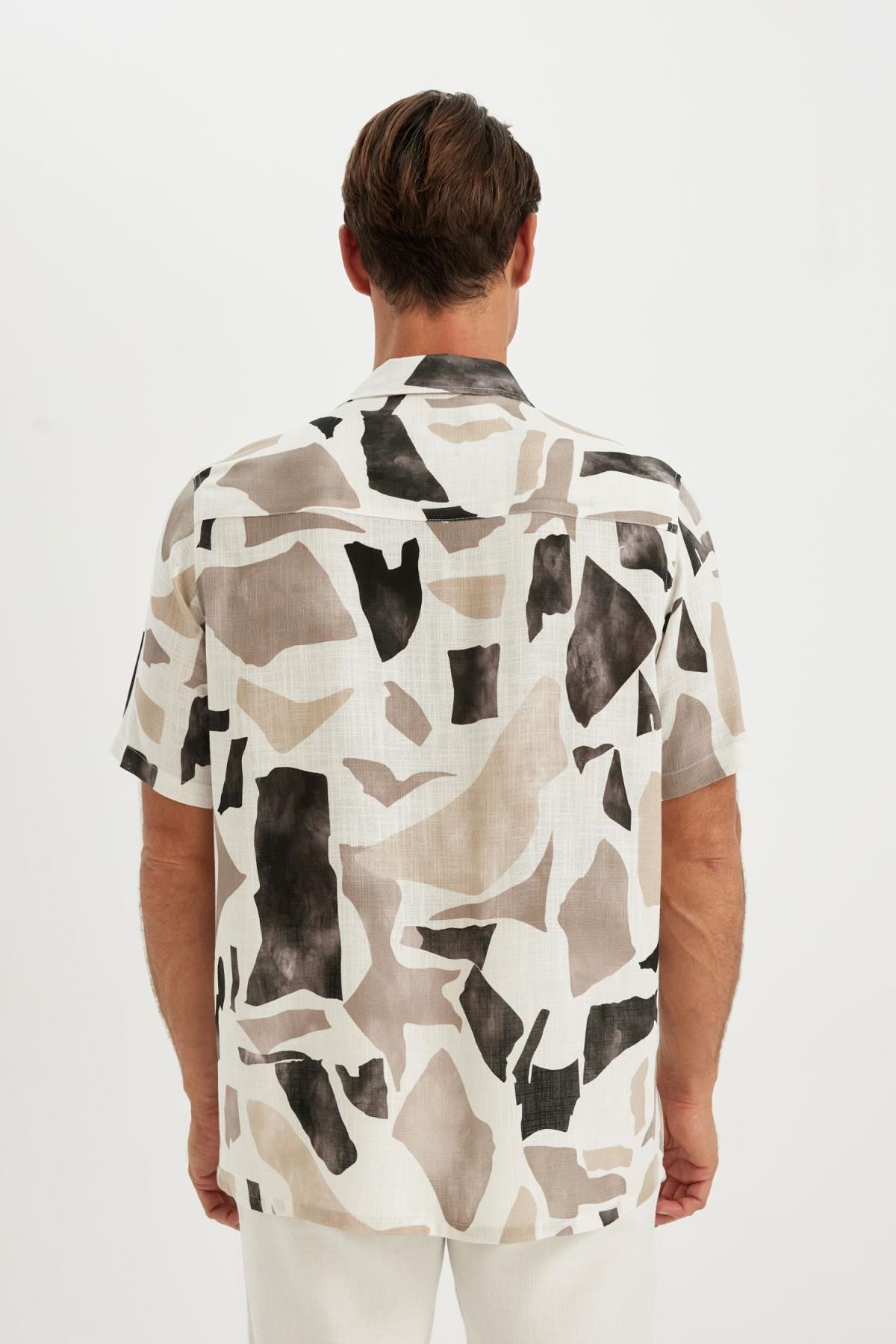 پیراهن مردانه دفاکتو | C4119AX24SM Defacto - Image 7