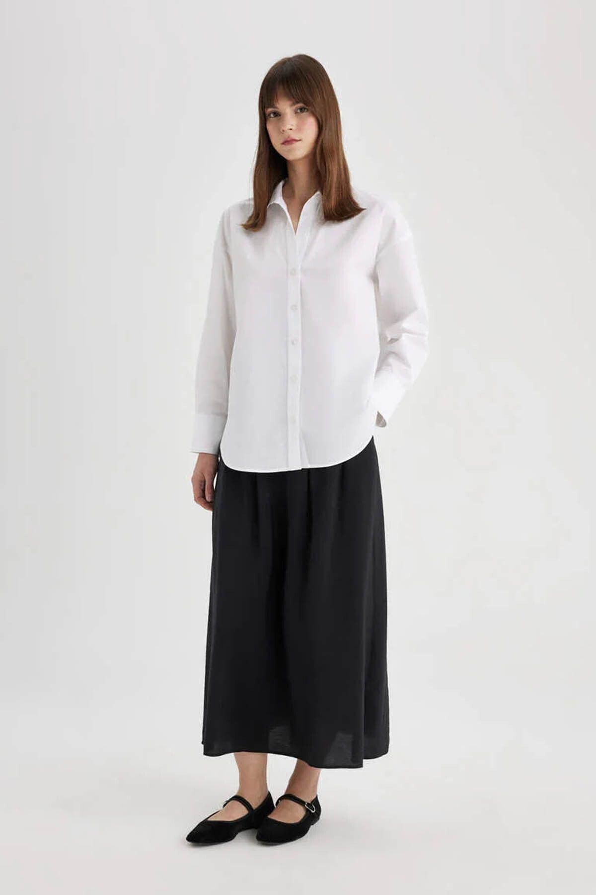 DeFacto-A-line Modal Maxi Skirt C3991AX24SM 2