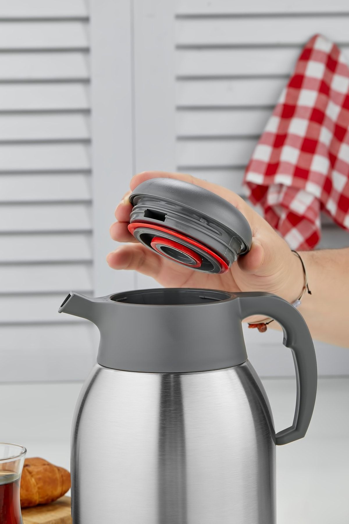 Cooker Premium Paslanmaz Celik 2 Lt Piknik Kamp Ofis Cay Kahve Termosu Ckr2005 Fiyat Yorumlar Trendyol
