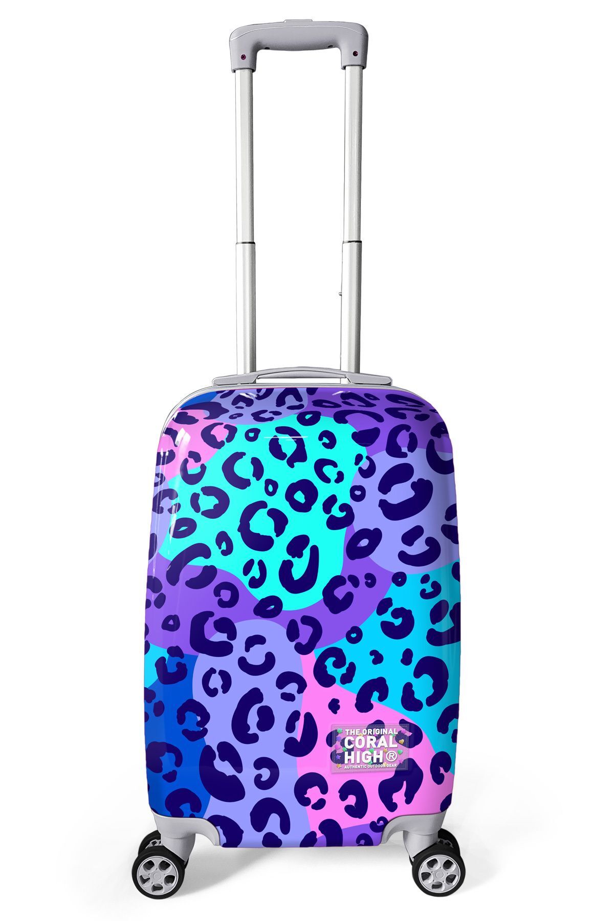 Leopard Patterned Cabinet Size Suitcase (50CM) 16542