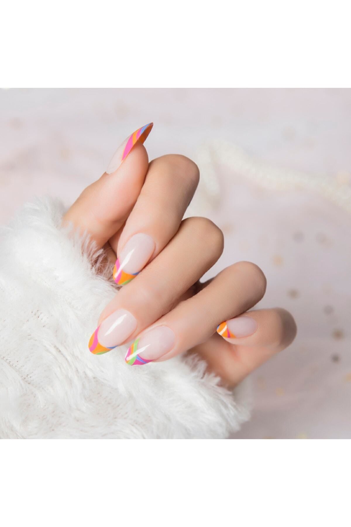 ست ناخن تقلبی و چسب بی ضرر POP Beauty