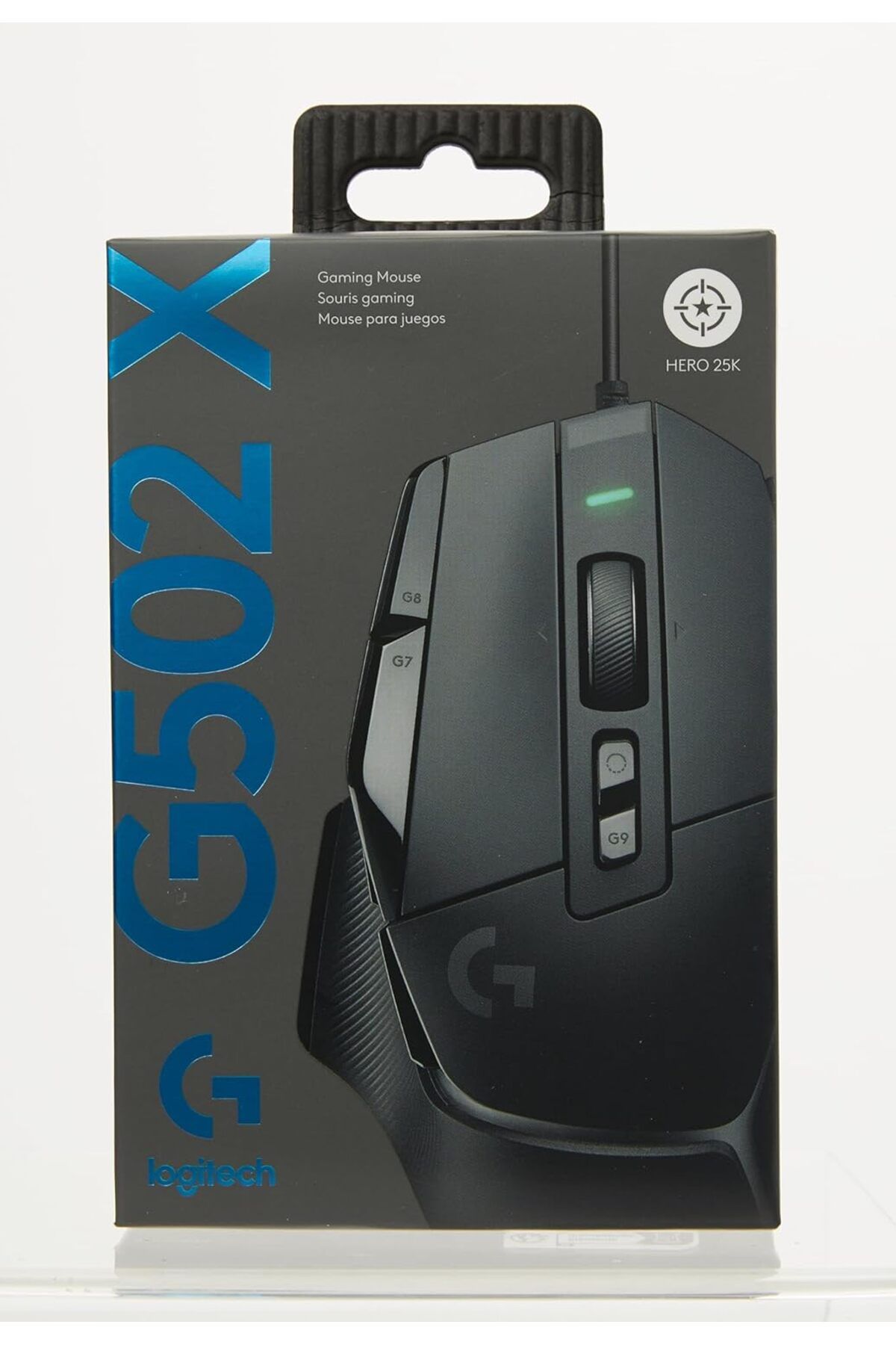 logitech-G Logitech G502 X Wired Gaming Mouse - optical-mechanical primary switches- Black 8