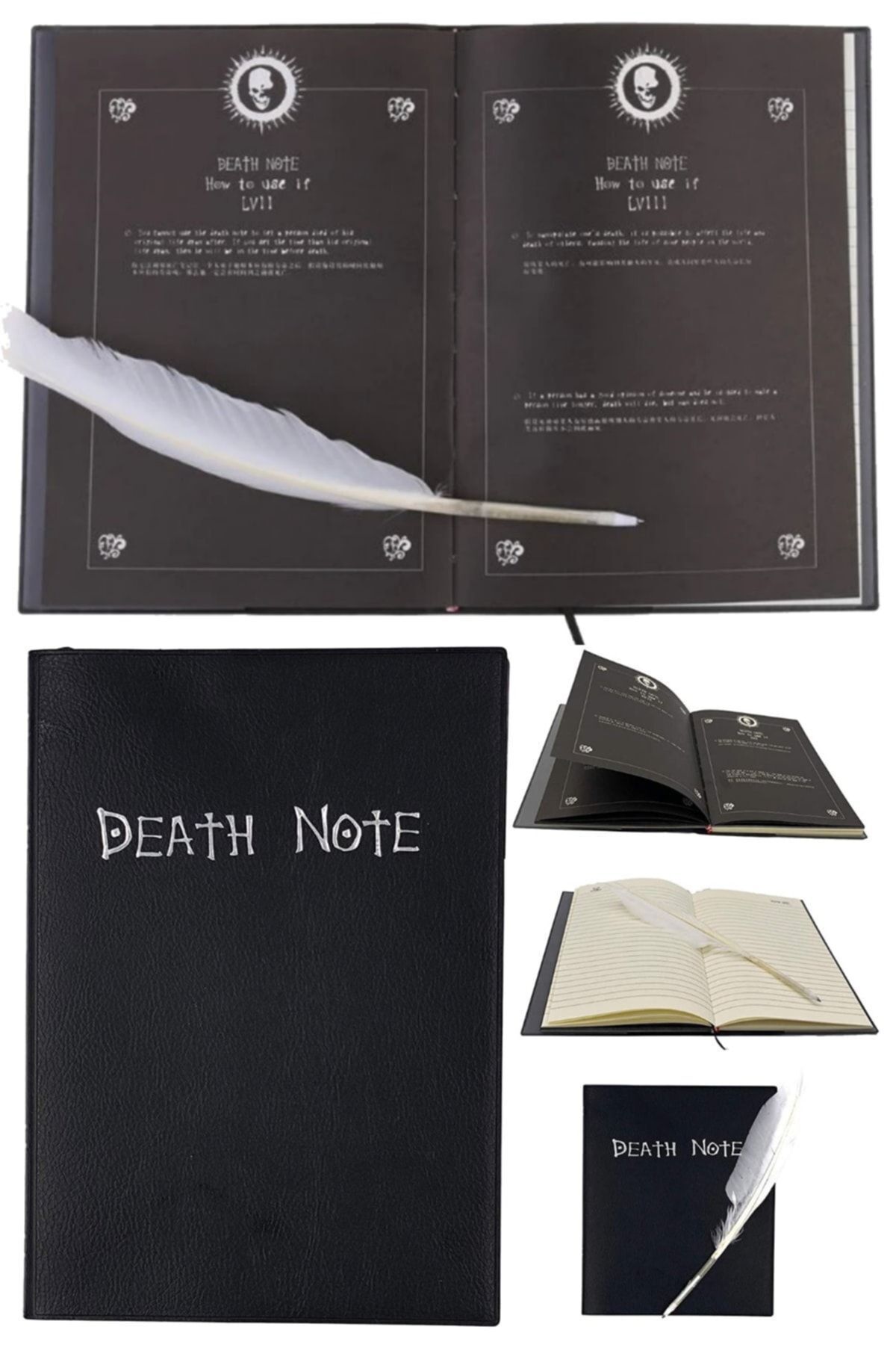 Utelips-Anime Collection Death Notebook & Pen Death Note Notebook Set A5 Animation Gift Notebook & Pen 7