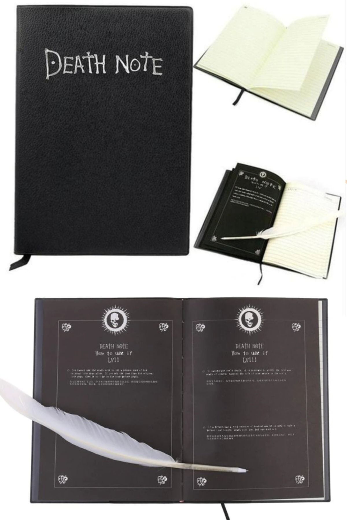 Utelips-Anime Collection Death Notebook & Pen Death Note Notebook Set A5 Animation Gift Notebook & Pen 6