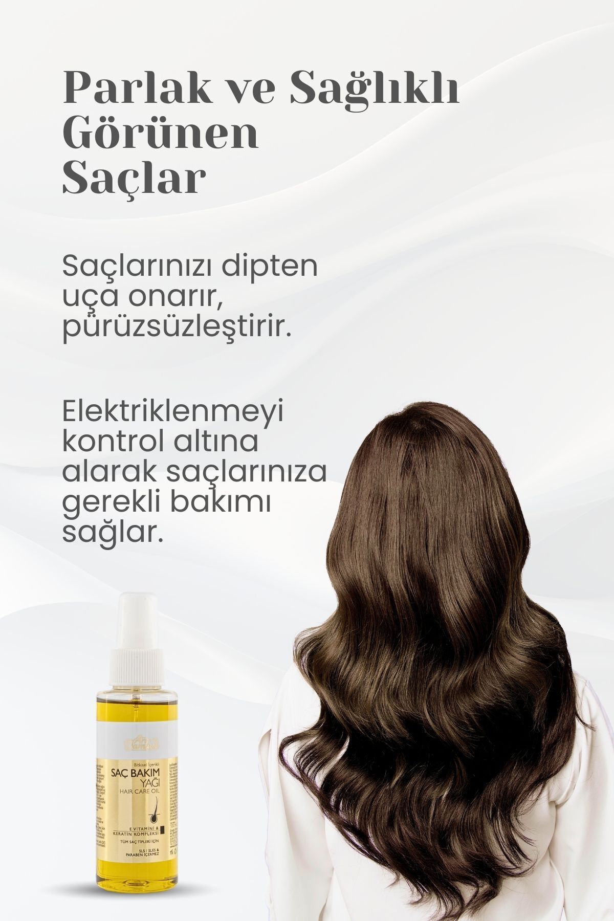 BİTKİSEL İÇERİKLİ SAÇ BAKIM YAĞI (Tüm Saç Tipleri İçin) — F8681128091990 — تصویر 4 از 6