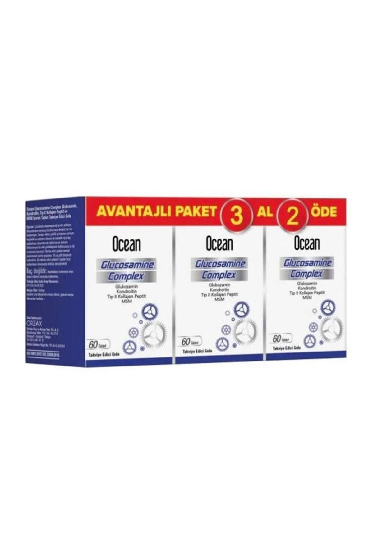 Orzax Ocean Glukozamin Komplex 60 Tablet 3 Al 2 Öde