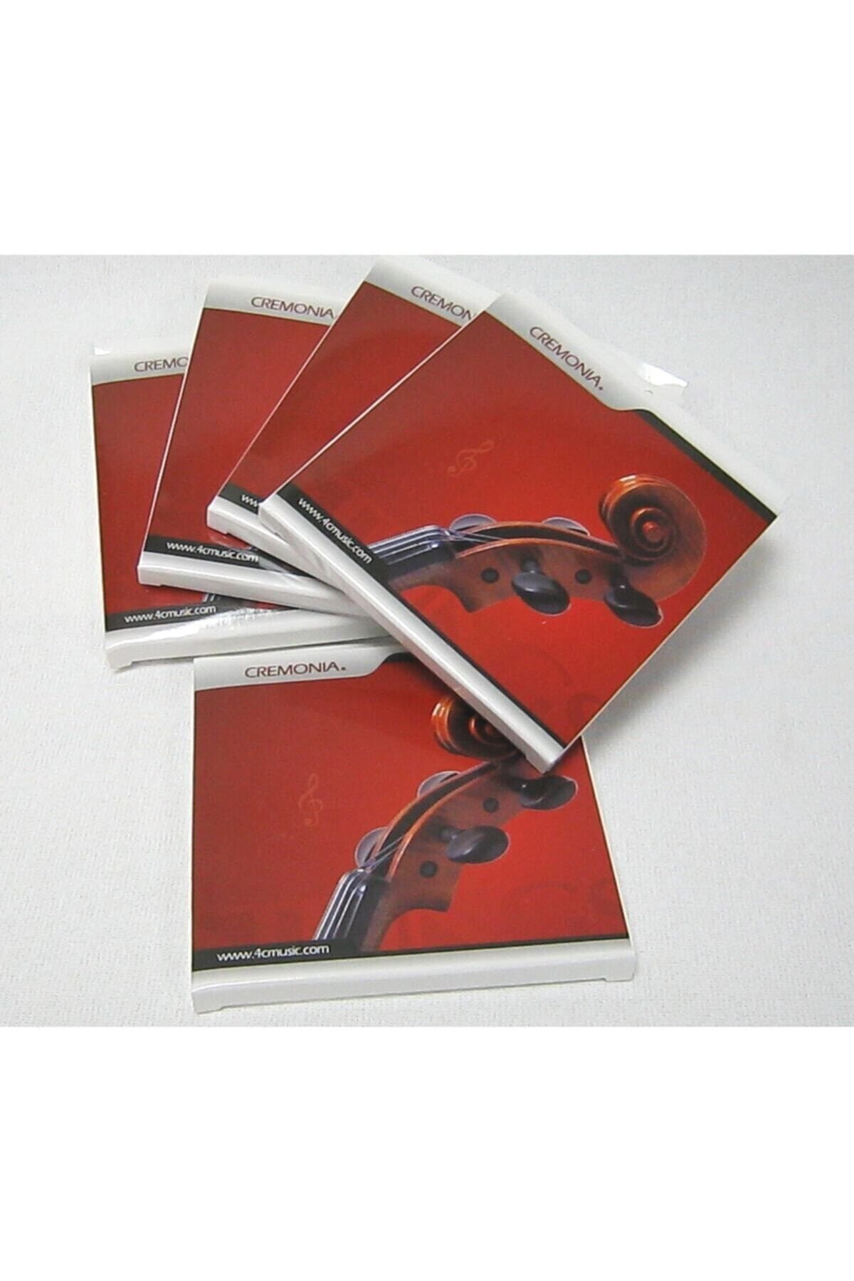 CREMONIA-S134V Violin String Set, E(Mi)-A(La)-D(Re)-G(Sol) 4/4 Violin String Set, Medium Tension 1