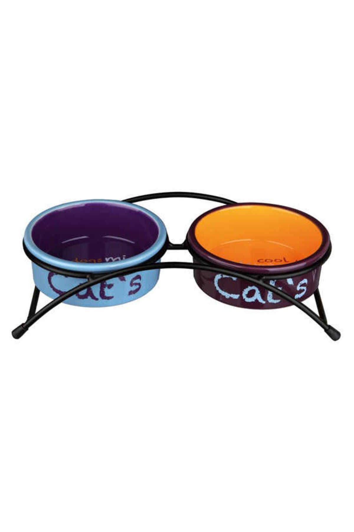Trixie eat on feet ceramic bowl set 2025