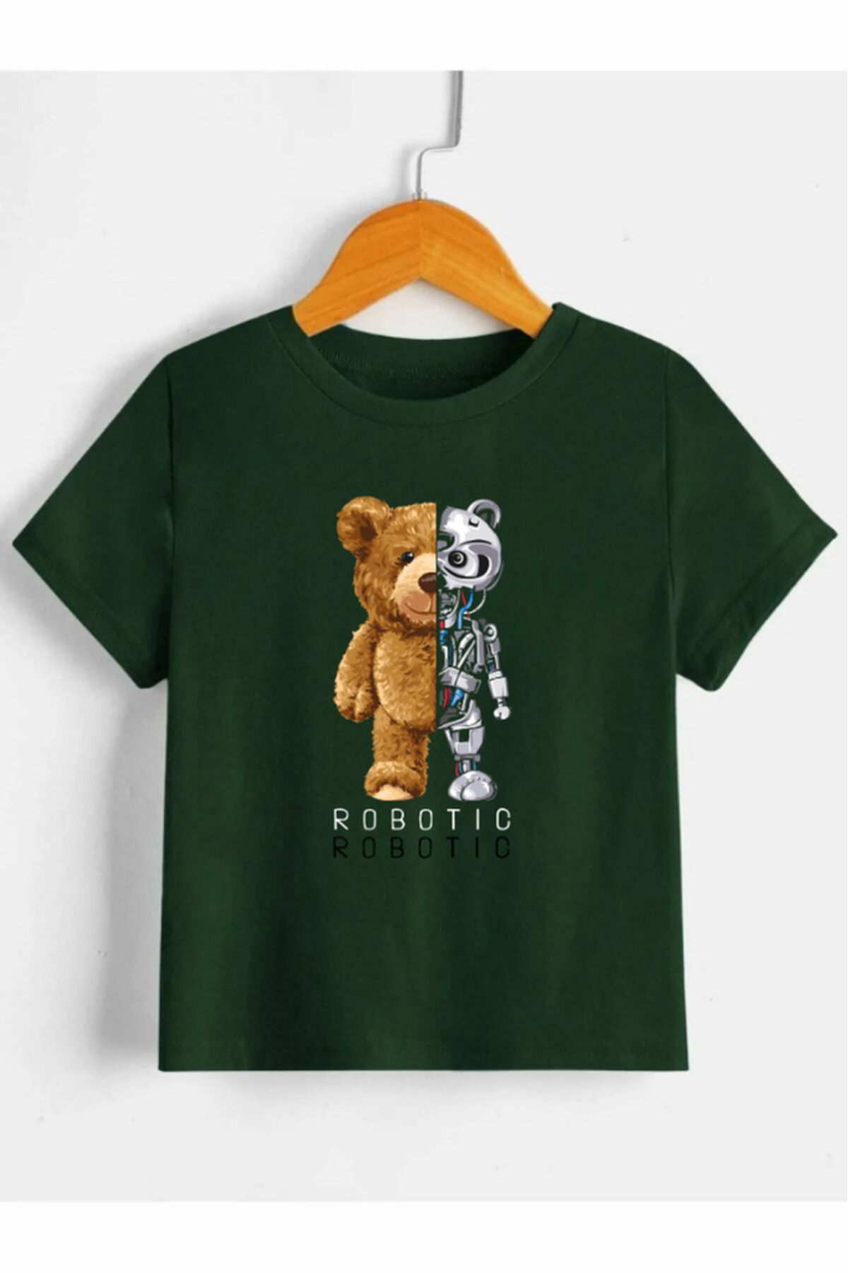 Evomind Tricou Unisex Pentru Copii Cu Imprimeu Robotic Unisex - 11–12 years