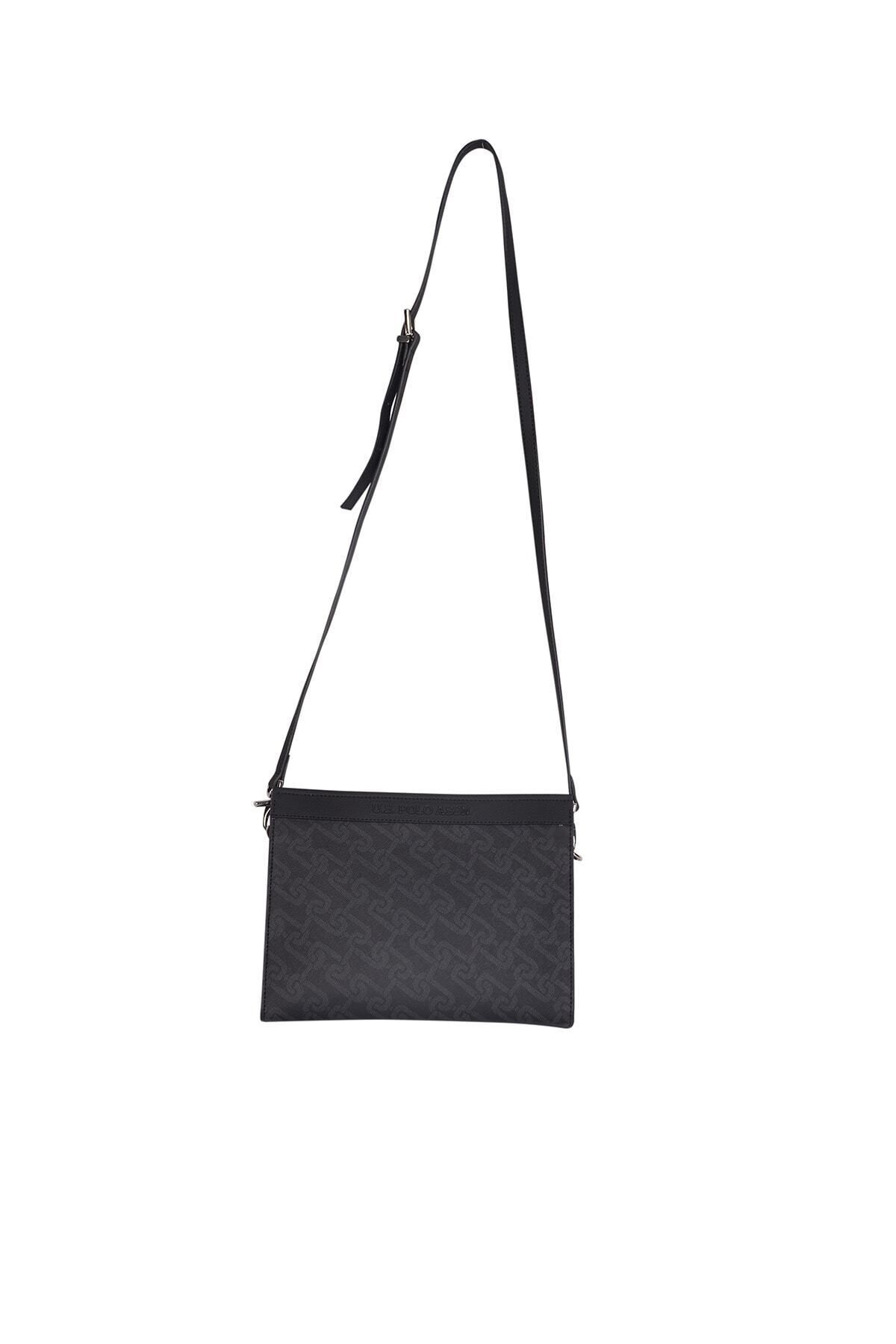 کیف مسنجر زنانه مشکی مشکی Us23110 U.S. Polo Assn.